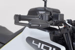 SW Motech Lever Guards With Wind Protection For Husqvarna Svartpilen 401 2023-2024 - Black