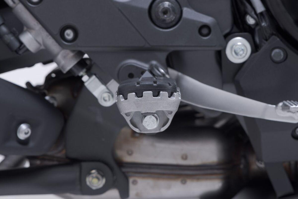 SW Motech ION Footpegs For Kawasaki KLZ 1100 2025-2026 - Silver
