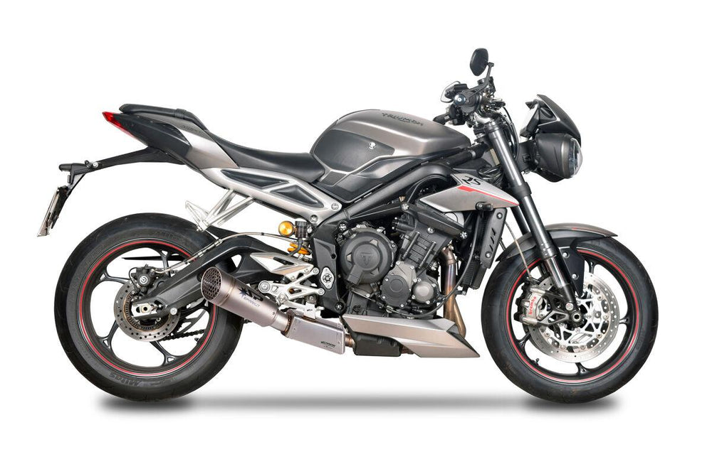 Spark GRID-O Exhaust System For Triumph Street Triple 660S ABS 2018-2022 Stainless Steel