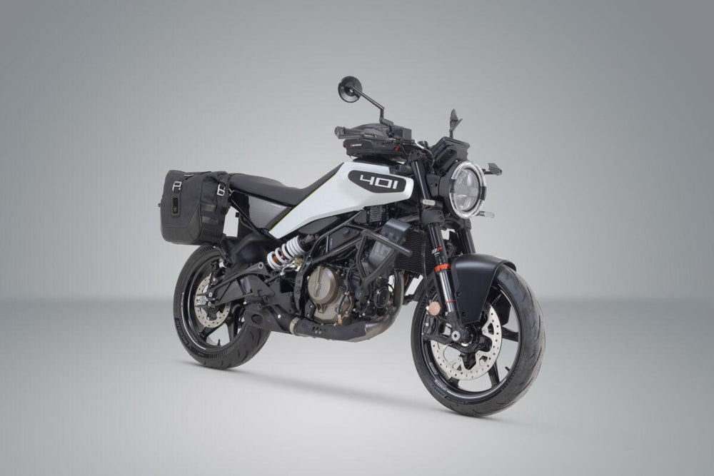 SW Motech Legend Gear LC2 Side Pannier Bag System For Husqvarna Svartpilen 401 2023-2024 - Black
