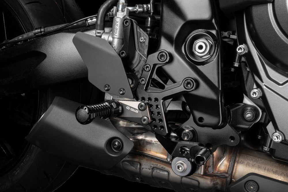 Gilles Adjustable Rearset For Suzuki GSX-8S 800 ABS 2023-2024 - Black