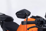 SW Motech Bar End Mirrors For KTM Super Duke 1290 R 2019-2024 - Black