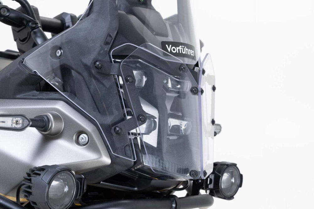 SW Motech Headlight Guard For Yamaha XTZ 700 2024-2025 Front Black/Clear