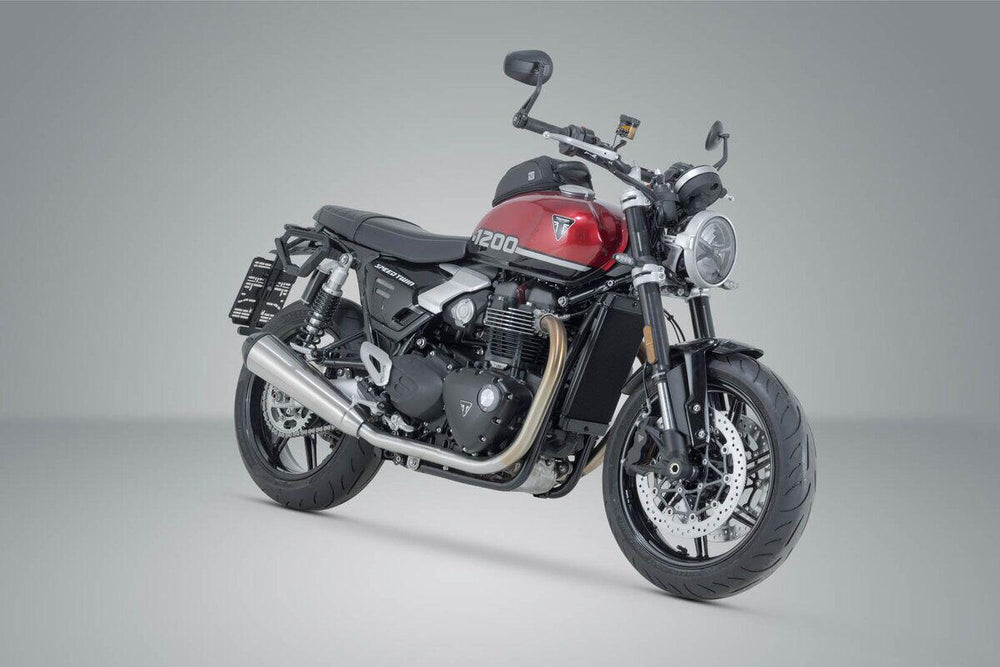 SW Motech V-LOC Side Carrier Right For Triumph Speed Twin 1200 ABS 2019-2025 - Black