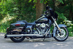 S&S Cycle 4-1 2" MK45 Cutlass Performance Silencers For Harley Davidson FLH 1868 2021 - Chrome