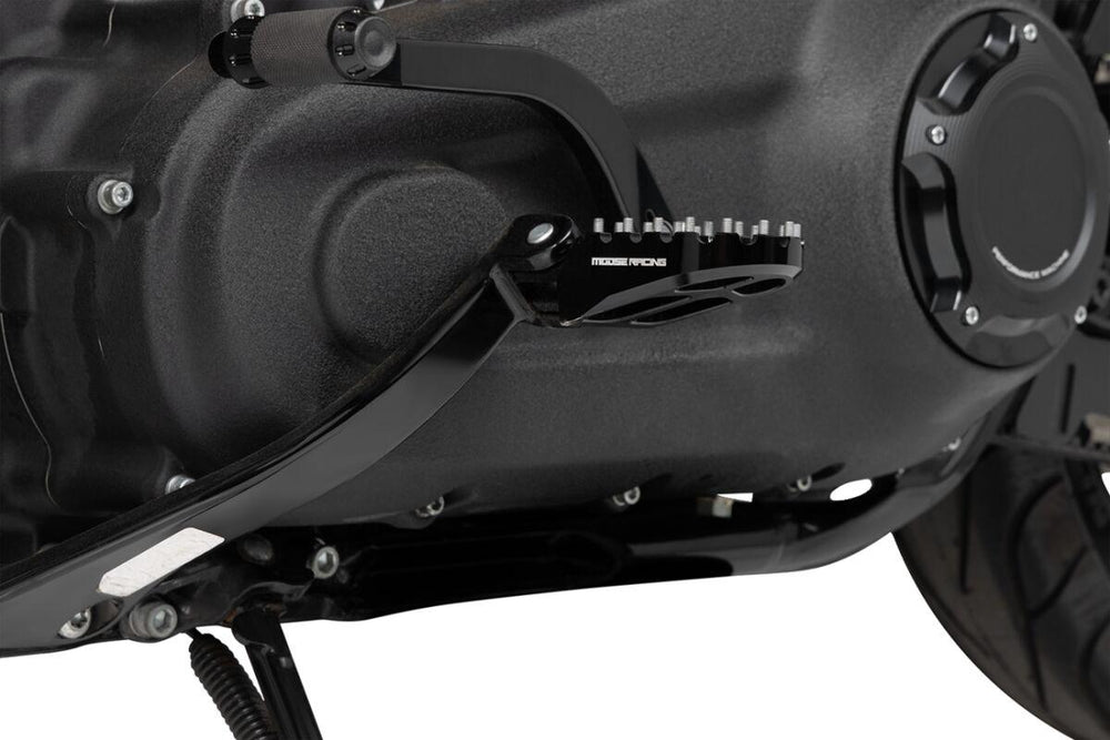 Moose Racing Foot Pegs For Harley Davidson FLDE 1750 2018-2020 - Black