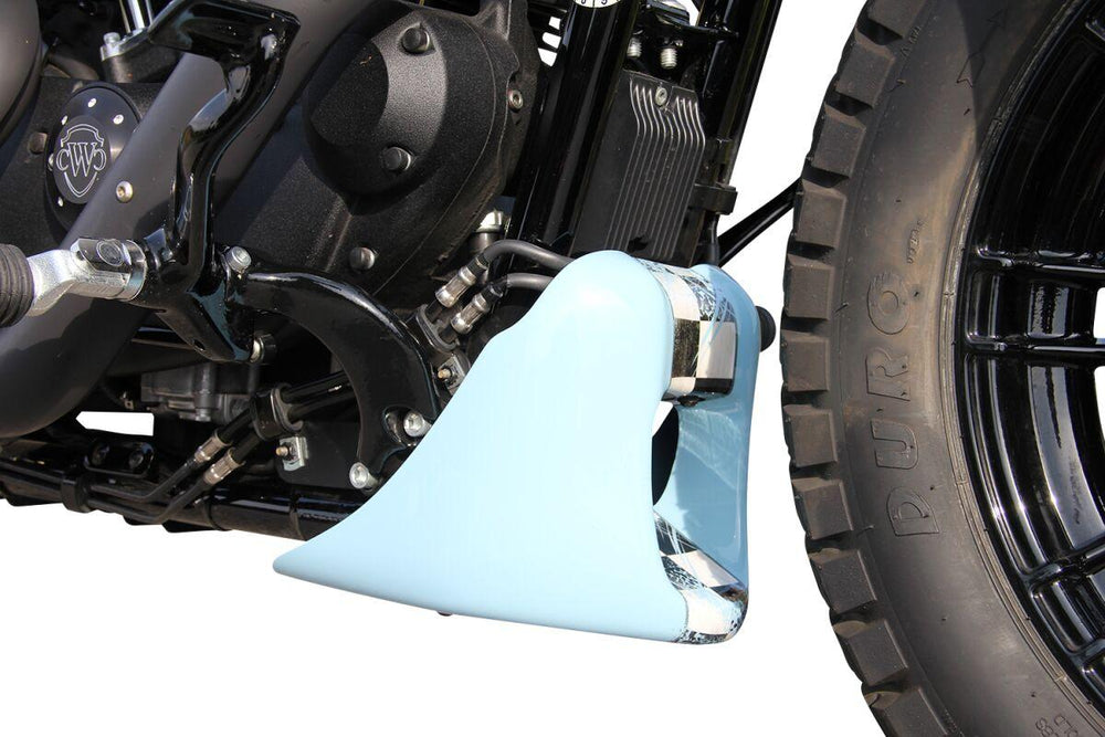 Cult Werk Spoiler Bobber For Harley Davidson XL 1200 C 1996-2020 Front - Black