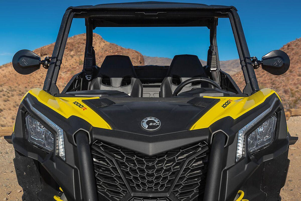 Klock Werks Mirror Kit For Can Am Defender HD10 4X4 2016-2018 - Black