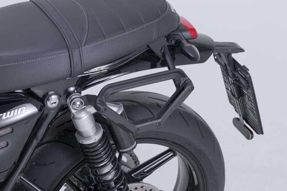 SW Motech V-LOC Side Carrier Left For Triumph Speed Twin 1200 ABS 2019-2025 - Black