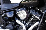 S&S Cycle Mini Teardrop Stealth Air Cleaner Kit For Harley Davidson FLDE 1750 2018-2020 - Chrome