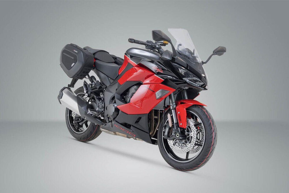 SW Motech Pro Blaze H Saddlebag Set For Kawasaki Ninja 1000SX 2011-2024 - Black