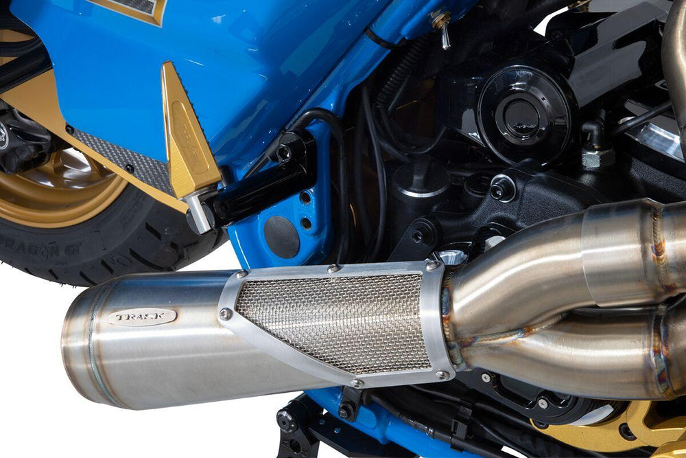 Trask 2 Into 1 Big Sexy Exhaust System For Harley Davidson FLH 1868 2021 - Brushed