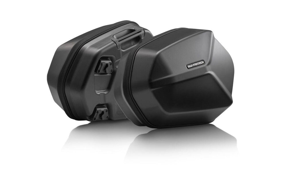 SW Motech Aero ABS Side Case Set For KTM Adventure 1050 2015-2016 - Black