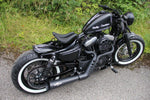 Cult Werk Frame Cover For Harley Davidson XL 1200 C 2004-2020 - Black