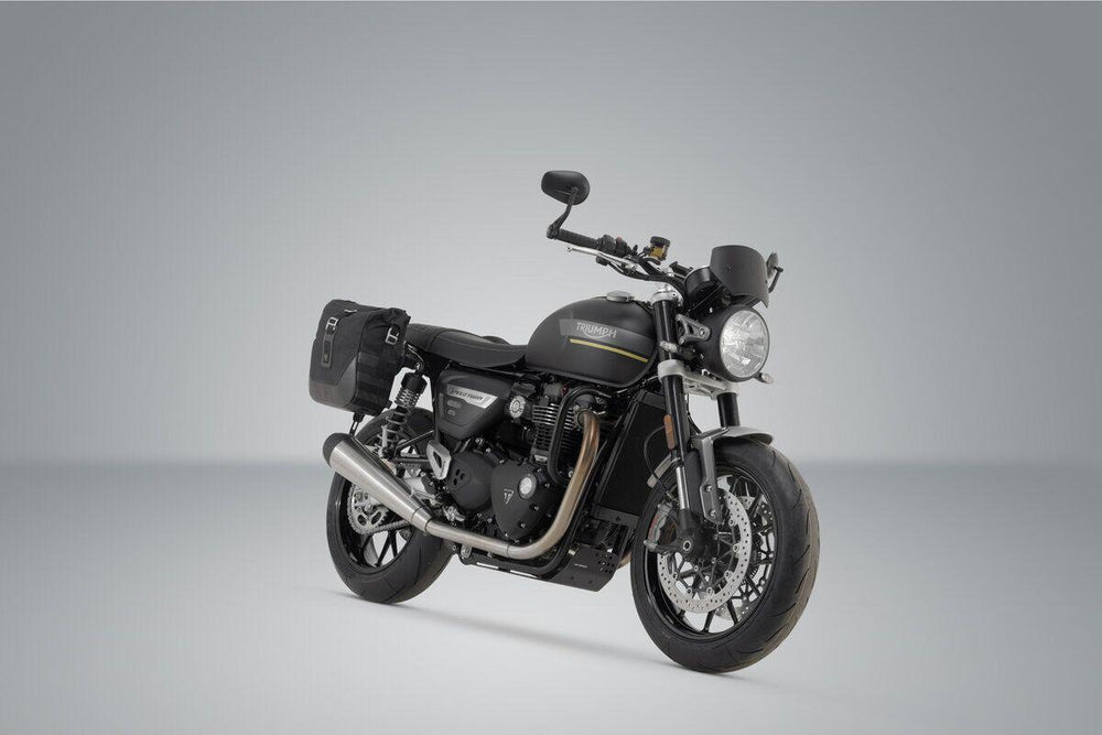 SW Motech Legend Gear LC2 Side Pannier Bag System For Triumph Speed Twin 1200 2019-2024 - Black