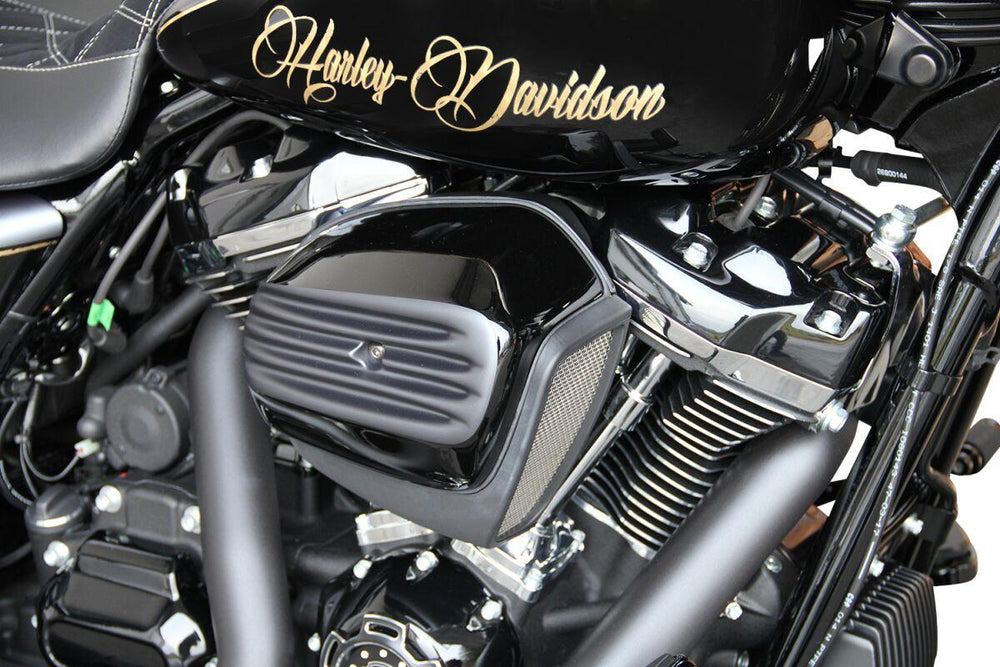 Cult Werk Special Air Filter Cover For Harley Davidson FLHRXS 1750 2017-2018 - Raw Black