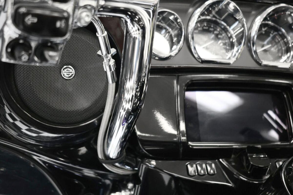 Fat Baggers Inc. EZ Install Kit For Harley Davidson FLHX 1923 2024-2026 30.5cm (12") - Chrome