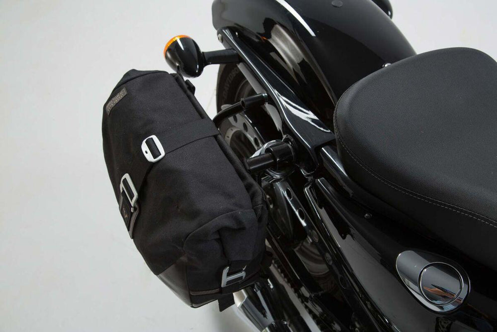 SW Motech Legend Side Pannier Bag System LC For Harley Davidson XL 1200 C 2004-2020 Rear - Black