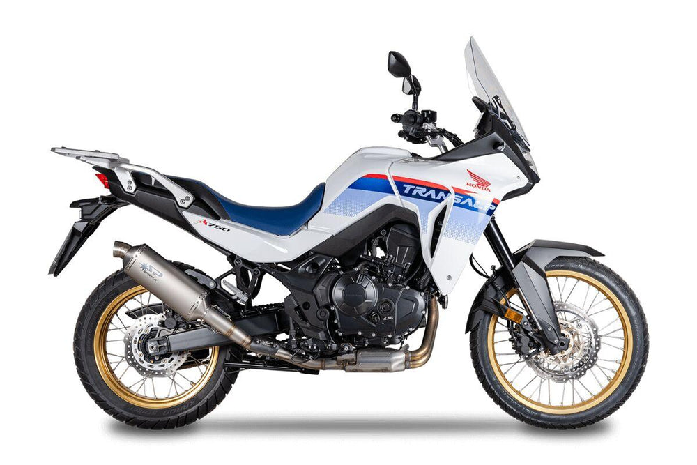 Spark DAKAR Silencer For Honda XL750 2023-2024 Silver