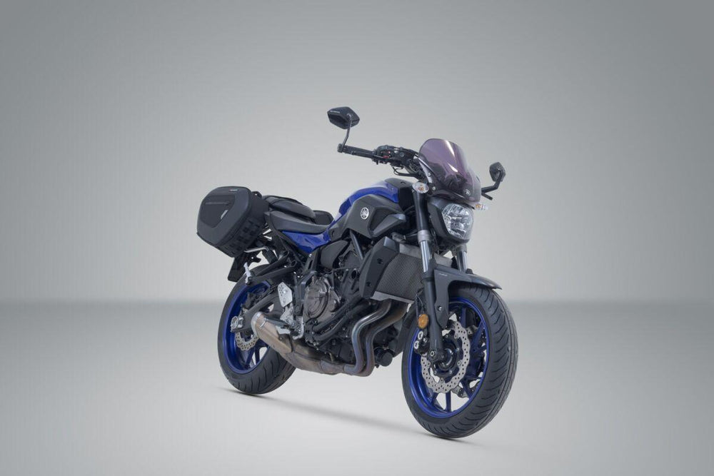 SW Motech PRO Blaze Saddlebag Set For Yamaha MT-07 2014-2016 - Black