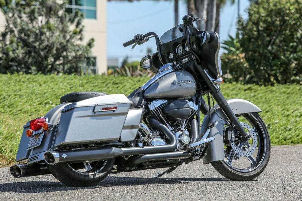 Burly 1-1 4" Bagger Ape Hanger Handlebar For Harley Davidson FLHR 1750 2021-2022 33 cm (13") - Black