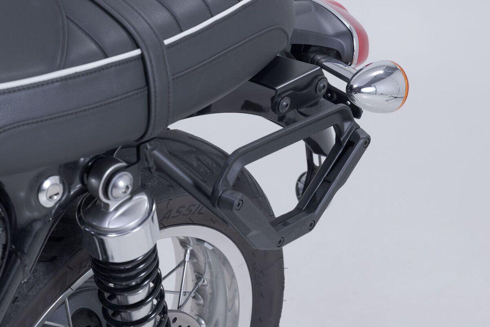 SW Motech V-LOC Side Carrier Left For Triumph Bonneville 1200 T120 ABS 2016-2026 - Black