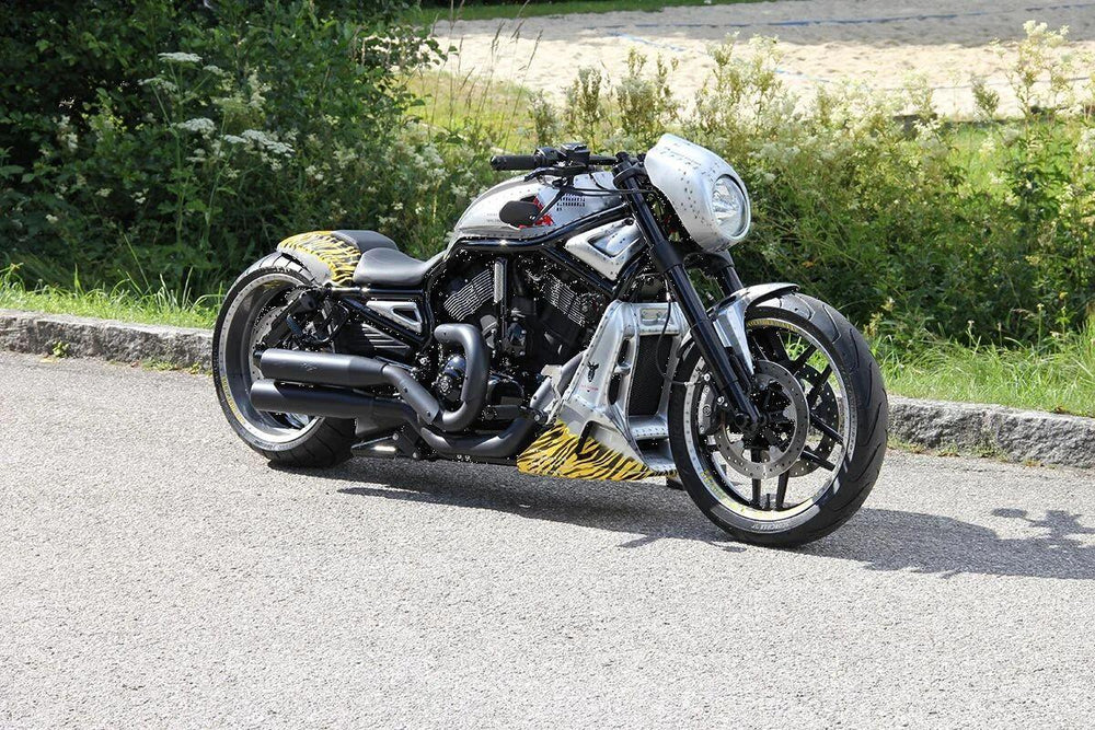 Cult Werk Ram Air For Harley Davidson VRSCA 1130 2002-2005 - Black