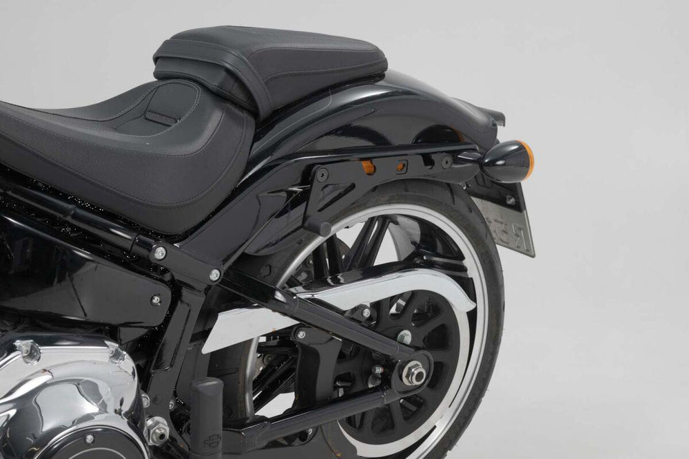 SW Motech SLH Side Pannier Carrier For Harley Davidson FLFB 1750 2018-2020 Left - Black