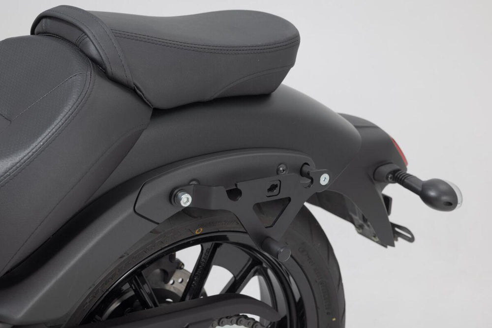 SW Motech SLH Side Pannier Carrier For Kawasaki EN 650 2015-2016 Left - Black