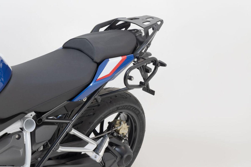SW Motech SLC left Side Pannier Carrier For BMW R 1200 R 2014-2018 - Black
