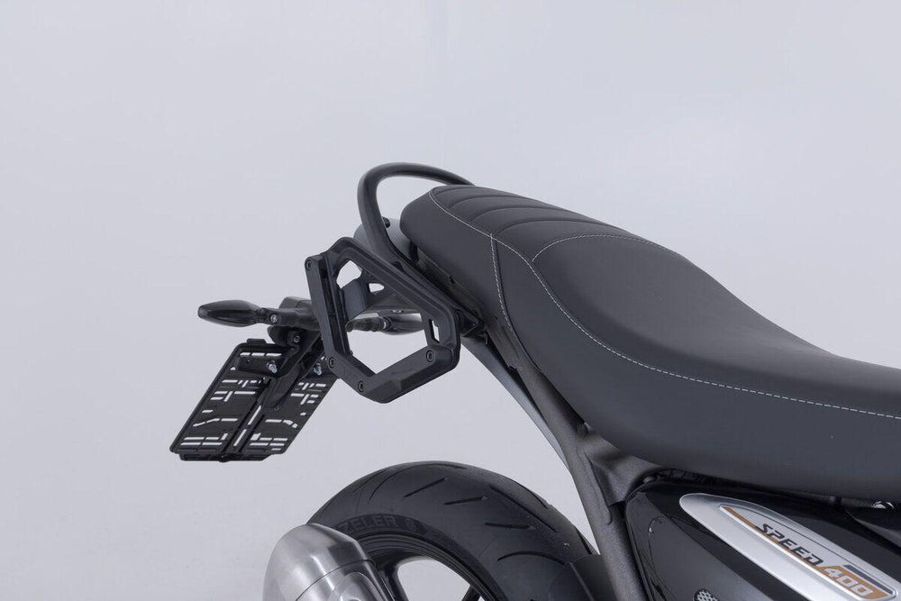 SW Motech V-LOC Side Carrier Right For Triumph Scrambler 400 X ABS 2024-2026 - Black