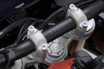 SW Motech Handlebar Risers For Triumph Tiger 900 GT 2023-2024 30 mm (1-3/16") - Silver