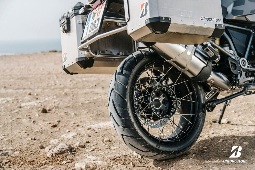 Bridgestone Battlax Adventure A41 Rear Tyre Blackwall TL 65H 130 80R17"