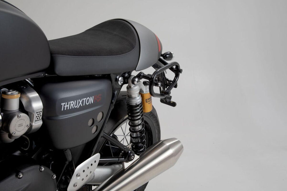 SW Motech SLC Left Side Carrier For Triumph Thruxton 1200 RS 2020-2024 - Black