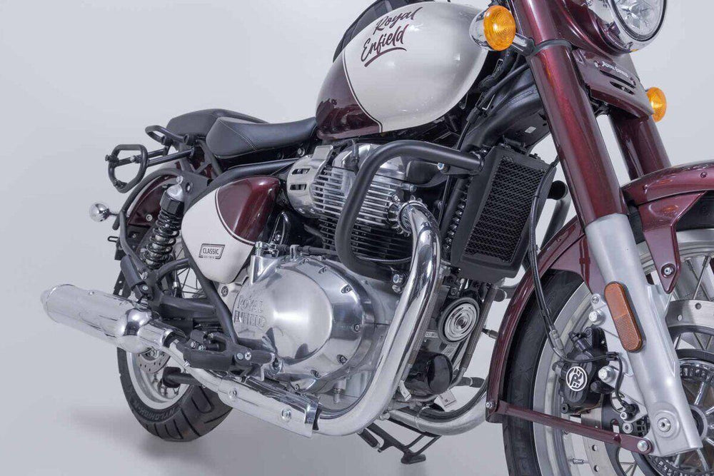 SW Motech Crash Bars For Royal Enfield Classic 650 ABS 2025 - Black