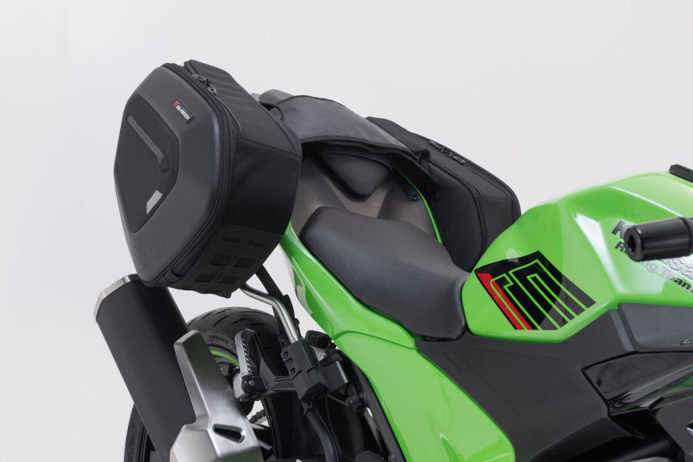 SW Motech PRO Blaze Saddlebag Set For Kawasaki Ninja 500SE 2024-2025 - Black