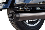S&S Cycle 2 Into 1 Sidewinder Exhaust System For Harley Davidson FLDE 1750 2018-2020 - Lava Chrome