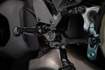 Gilles MUE2 Rearset For Ducati Streetfighter V4 1100 ABS 2025-2026 Left and Right - Black