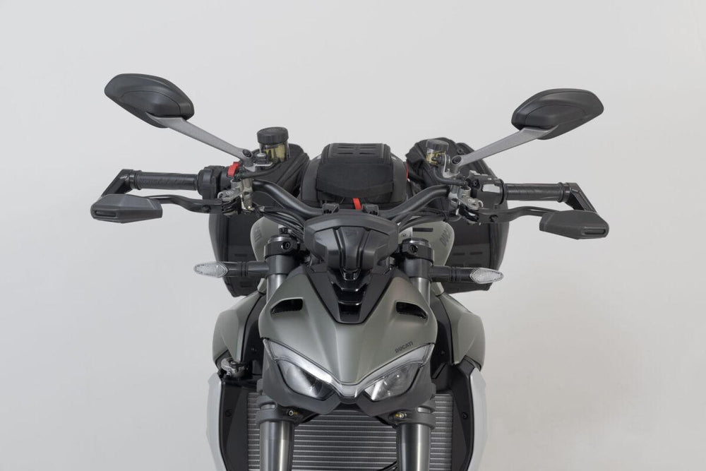 SW Motech Lever Guards With Wind Protection For Ducati Streetfighter V4 1100 ABS 2025-2026 - Black