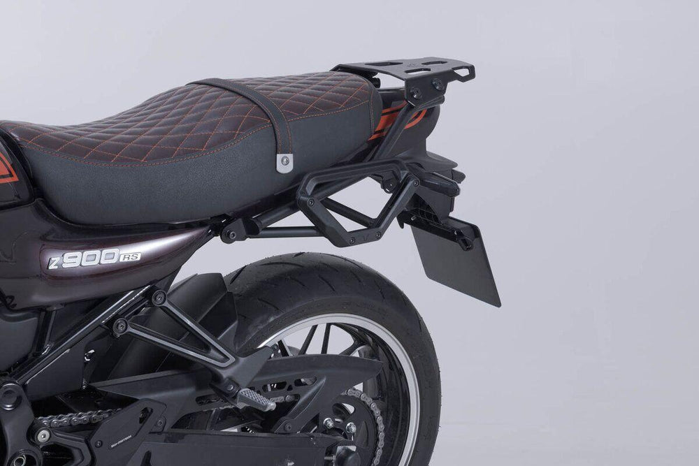 SW Motech V-LOC Side Carrier Left For Kawasaki Z 900 RS ABS 2018-2026 - Black