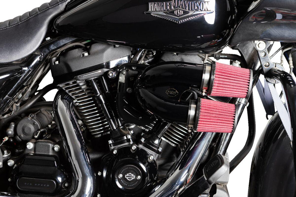 S&S Cycle Tuned Induction Air Cleaner Kit For Harley Davidson FLDE 1750 2018-2020 - Black
