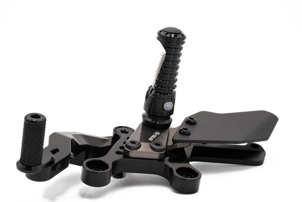 Gilles AS31GT3 Adjustable Rearset For Yamaha MT-09 ABS 2024-2026 Left and Right - Black