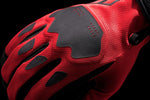 Icon Hooligan CE Gloves - Black Red