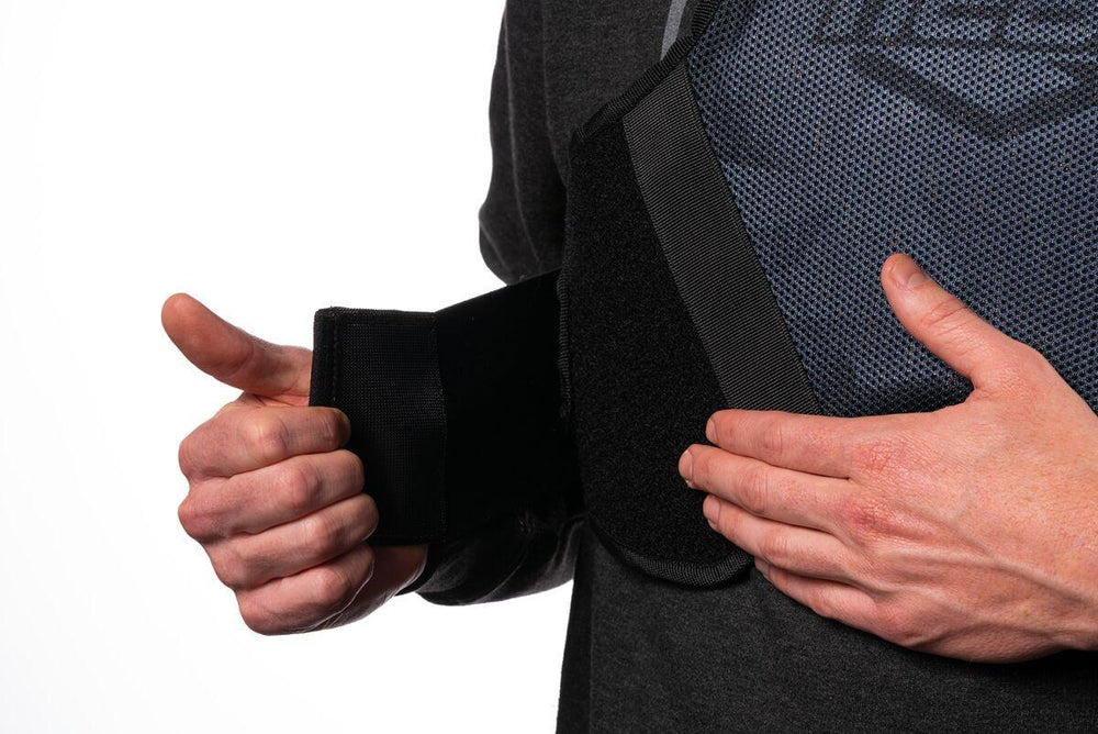Icon Field Armor Softcore Vest - Black/Blue