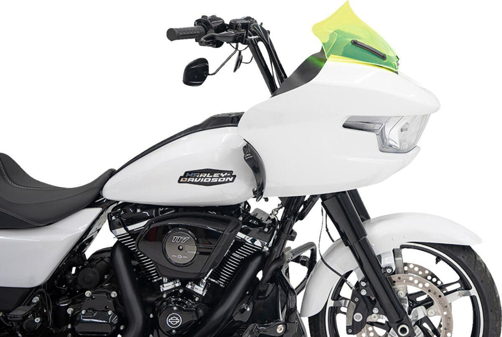Klock Werks Kolor Flare Ice Windshield For Harley Davidson FLTRX 1923 2024-2025 25.5 cm (10") - Green