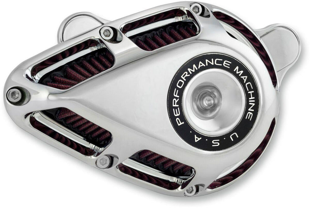 Performance Machine Jet Air Cleaner Kit For Harley Davidson FLDE 1750 2018-2020 - Chrome