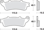 SBS LS Street Excel Sintered Rear Brake Pads For Honda GL 1800 Goldwing 2001-2017