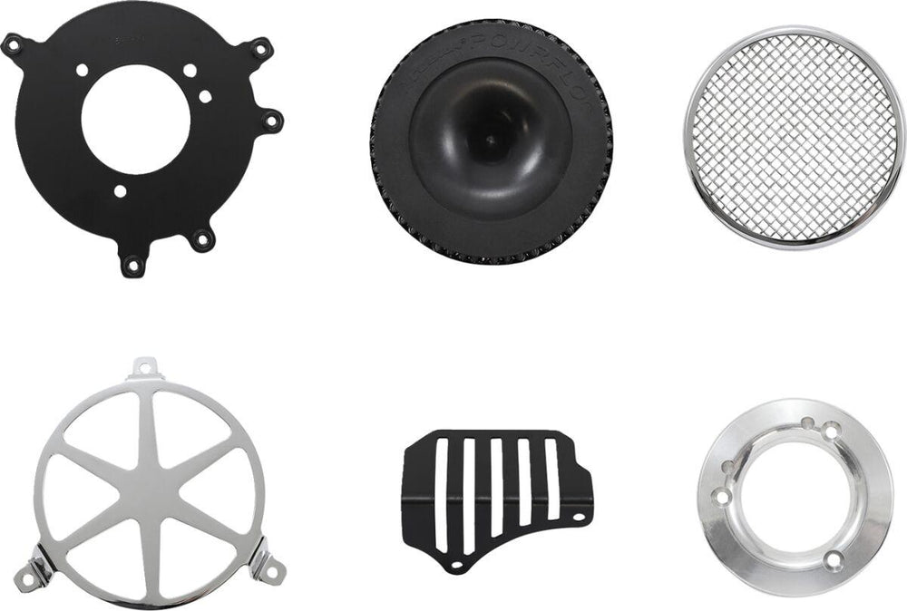 Cobra Air Cleaner Kit For Harley Davidson FLDE 1750 ABS 2018 2019-2020 Spoke - Chrome
