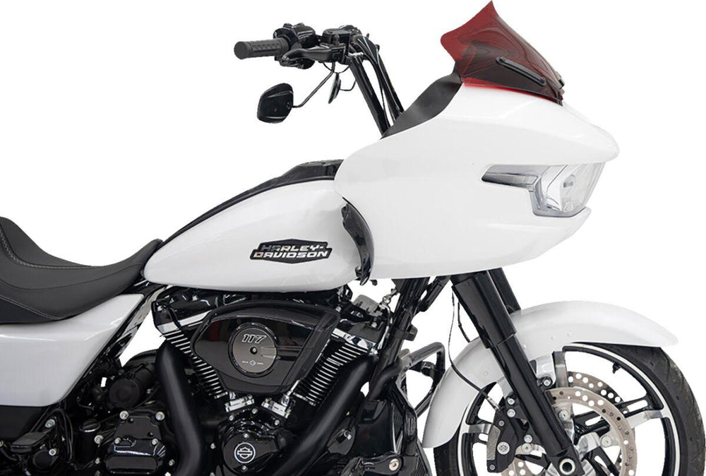 Klock Werks Kolor Flare Sport Windshield For Harley Davidson FLTRX1923 2024-2025 27 cm (10-5/8") - Red