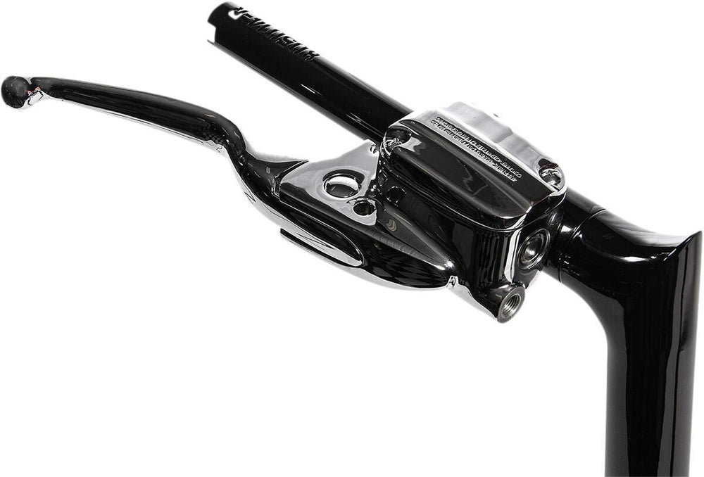 Fat Baggers Inc. 1-1/2" EZ Install Pointed Top Handlebar For Harley Davidson FLHT 1750 2019-2020 35.5 cm (14") - Black